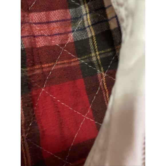 Abercrombie & Fitch Parka Jacket Coat Women’s Medium Lined Faux Fur Trim Hooded - Picture 11 of 16